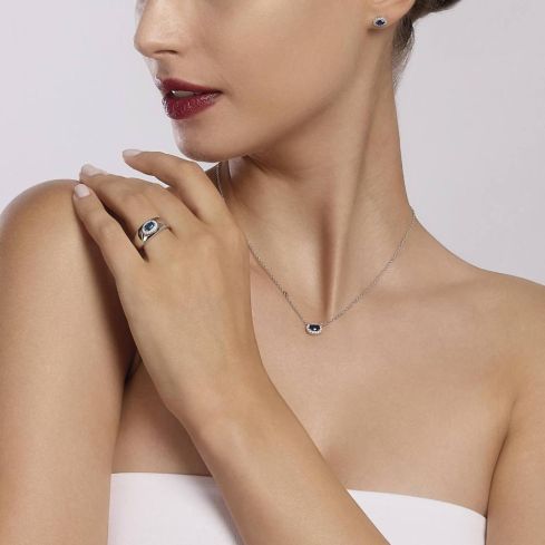 Orecchini da donna Mabina in argento - 563544