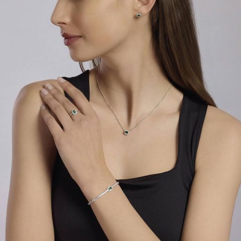 Orecchini da donna Mabina in argento - 563649