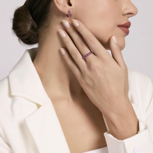 Orecchini da donna Mabina in argento - 563578