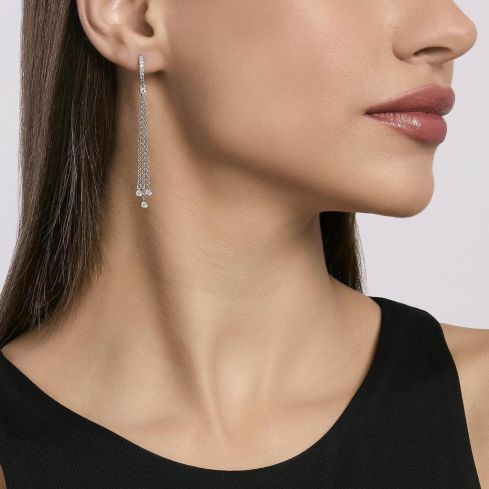 Orecchini da donna Mabina in argento - 563589