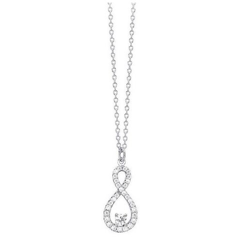 Collana da donna Mabina in argento - 553211