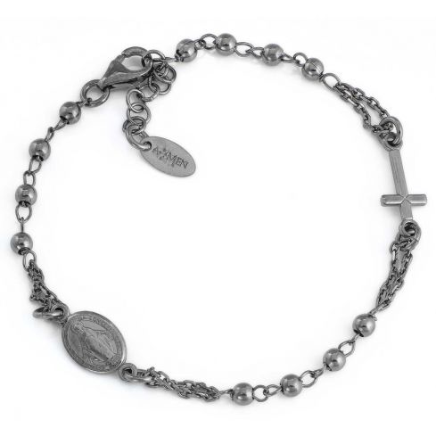 Bracciale rosario Amen da uomo - BRON3