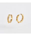 Orecchini a cerchio da donna Mabina in argento - 563475