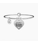Bracciale Kidult in acciaio CUORE|SIMPLY A WONDER WOMAN