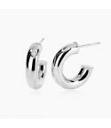Orecchini a cerchio da donna Mabina in argento - 563443