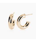 Orecchini a cerchio da donna Mabina in argento - 563445