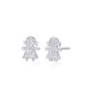 Orecchini da donna Mabina in argento - 563177