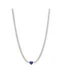 Collana tennis da donna Mabina in argento - 553430