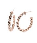 Orecchini a cerchio da donna Mabina in argento - 563453