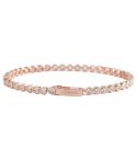 Bracciale tennis da donna Mabina in argento - 533511-M