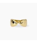 Anello Mabina donna aperto in argento dorato New Era - 523463