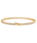 Bracciale tennis da donna Mabina in argento - 533512-M