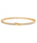 Bracciale tennis da donna Mabina in argento - 533512-M