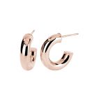 Orecchini a cerchio da donna Mabina in argento - 563444