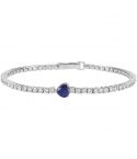 Bracciale tennis da donna Mabina in argento - 533441-M