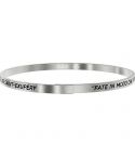 Bracciale Kidult in acciaio FATE IN MODO CHE I VOSTRI SOGNI … A. DE SAINT-EXUPÉRY