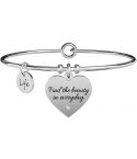Bracciale Kidult in acciaio FIND THE BEAUTY IN EVERYDAY