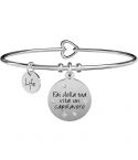 Bracciale Kidult in acciaio FAI DELLA TUA VITA … A. DE SAINT-EXUPÉRY
