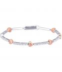 Bracciale tennis da donna Mabina in argento - 533210-S