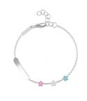 Bracciale da bambina Mabina in argento - 533395