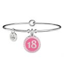 Bracciale Kidult in acciaio 18° | CARPE DIEM